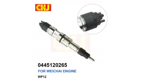 Форсунка 0445120265 для SHACMAN, SHAANXI, двигатель WP12, 375 л.с., Евро-3