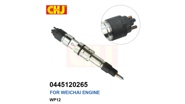 Форсунка 0445120265 для SHACMAN, SHAANXI, двигатель WP12, 375 л.с., Евро-3