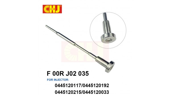 Клапан CHJ форсунки Common Rai F00RJ02035 