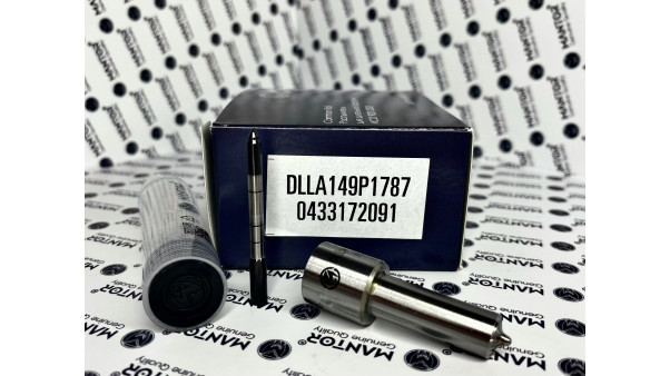 Распылитель DLLA149P1787, 0433172091 для ремонта форсунок 0445120142, 650.1112010