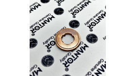 Шайба медная распылителя MANTOR F00RJ01086 (⌀7 мм, 2.0 мм, c фаской)