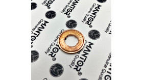 Шайба медная распылителя MANTOR F00RJ01453 (⌀7 мм, 1.5 мм, c фаской)