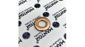 Шайба медная MANTOR F00VC17504 (⌀7 мм, 2.0 мм, без фаски)